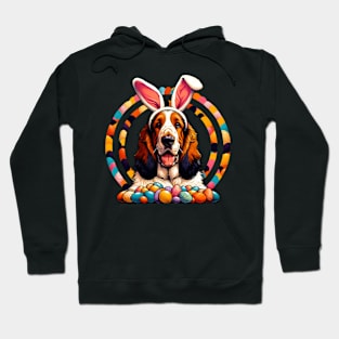 Grand Basset Griffon Vendeen Celebrates Easter Joyfully Hoodie